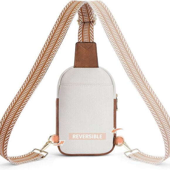 Small Leather Crossbody Bag for Women Compact Stylish Multi-pocket - Picture 5 of 8